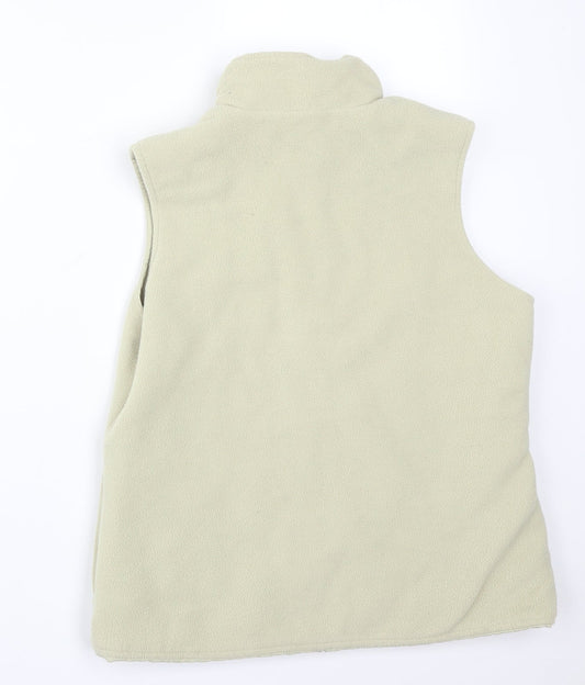 Womens UK Size 10 Debenhams Green Gilet