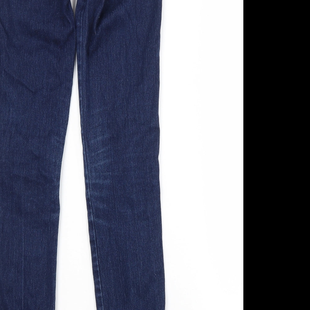 Womens UK Size 24 in H&M Regular Fit Skinny Blue Jeans