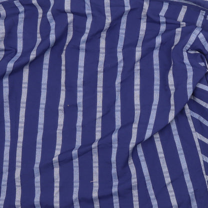 Mens UK Size L MATINEE Blue  Button-Up Long Sleeve Casual Shirt