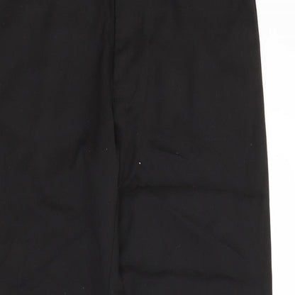 Peacocks Mens Black  Polyester Trousers  Size 32 in L30 in Regular