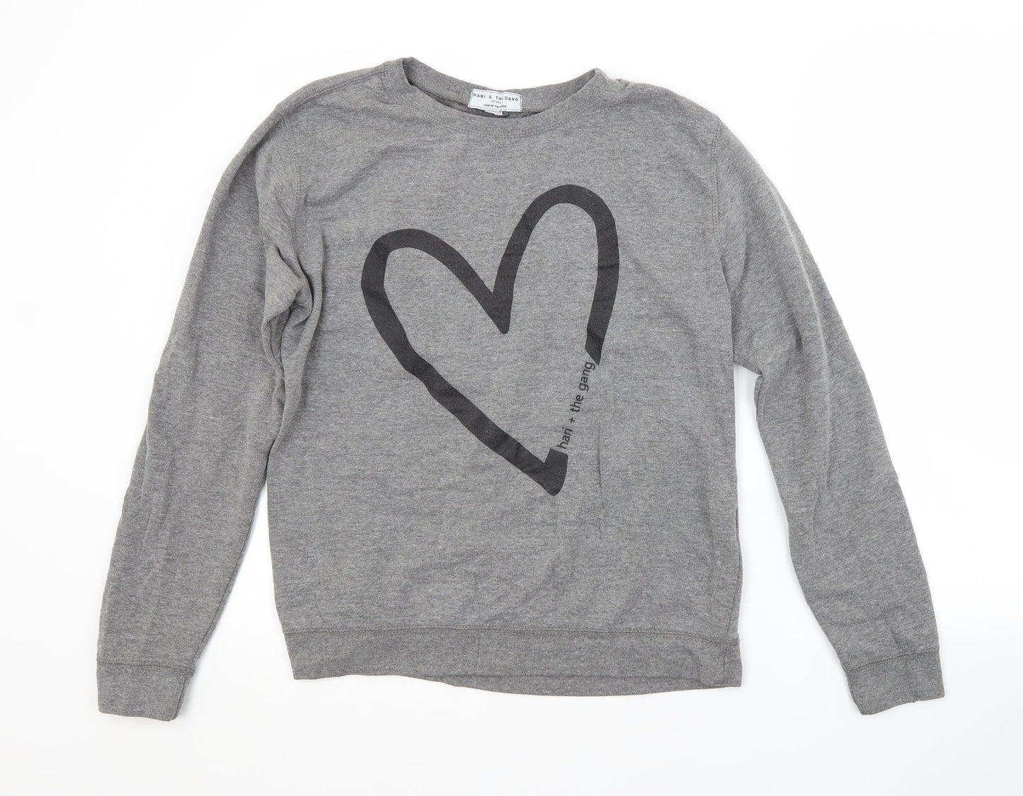 Womens UK Size  Preworn Grey Pullover Jumper