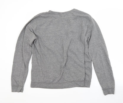 Womens UK Size  Preworn Grey Pullover Jumper