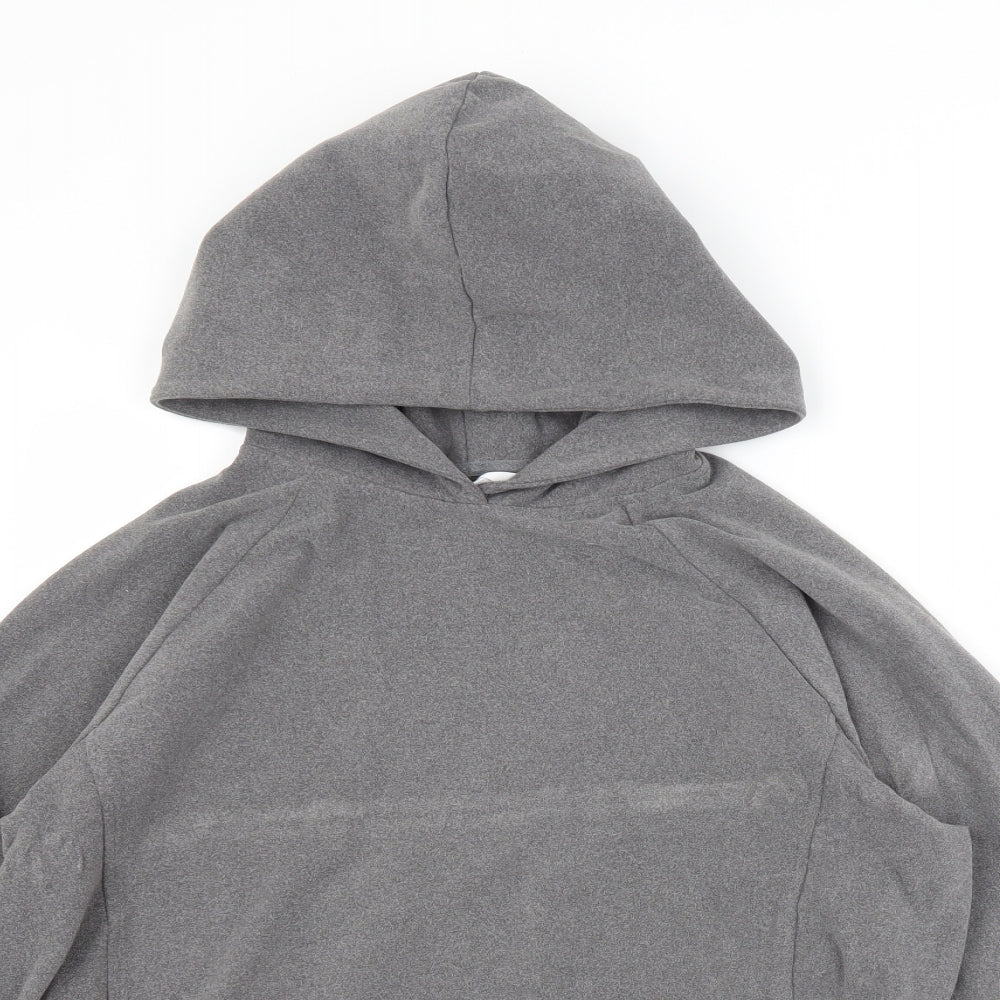 Primark Womens Grey  Polyester Pullover Hoodie Size 10