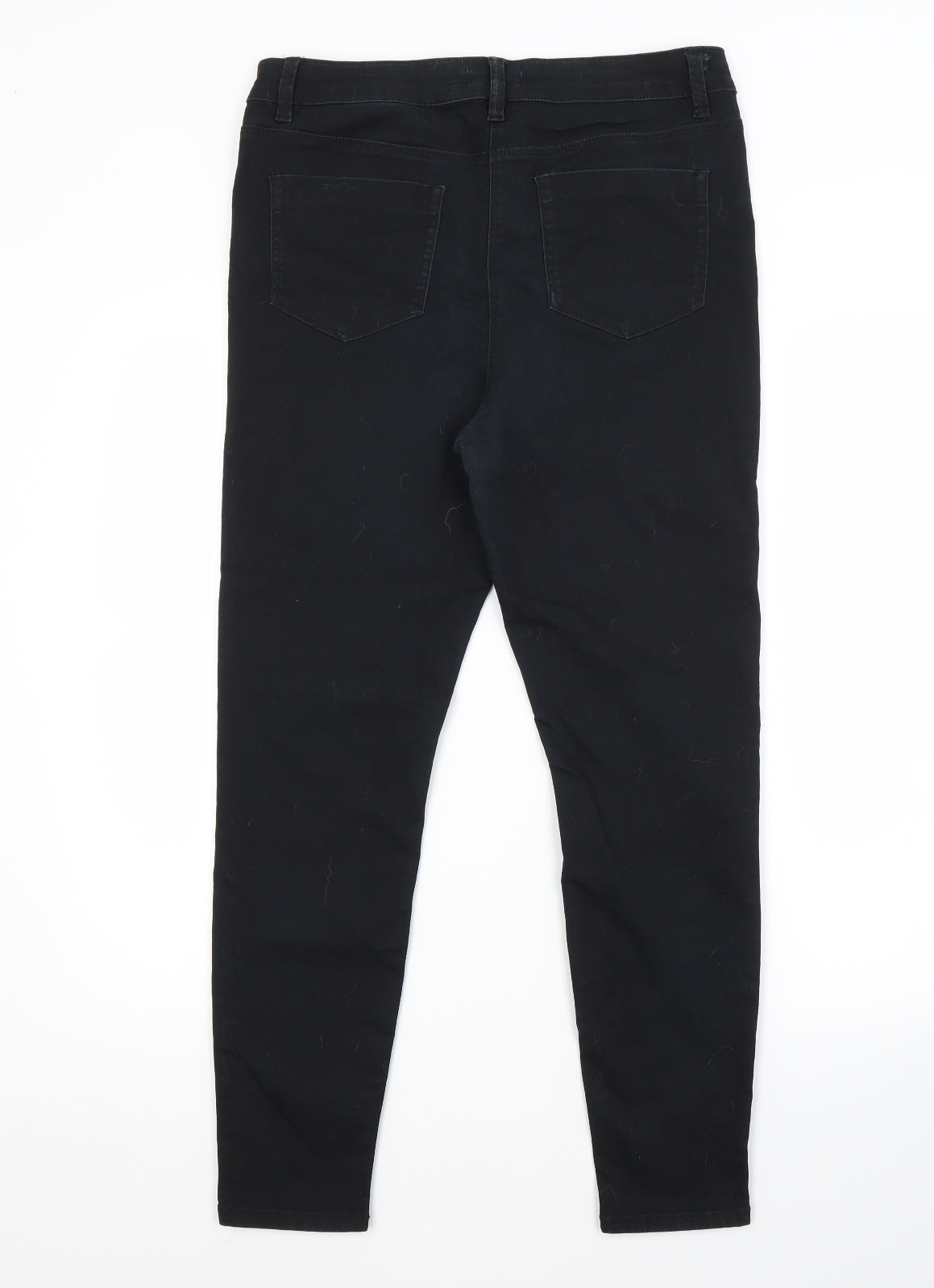 Womens UK Size 12 Papaya Regular Fit Skinny Blue Jeans