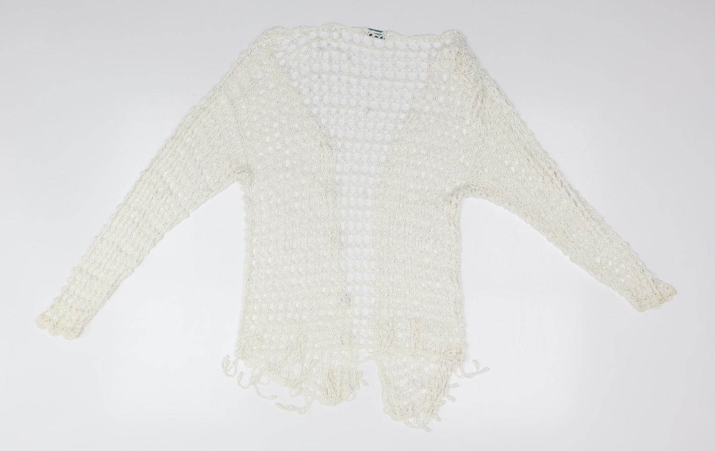 Womens UK Size  New Look White Cardigan Jumper