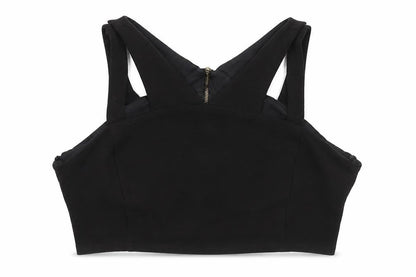 Womens UK Size 10 New Look Black Basic Tank