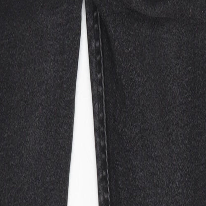 New Look Womens Grey  Cotton Skinny Jeans Size 8 L26 in Regular