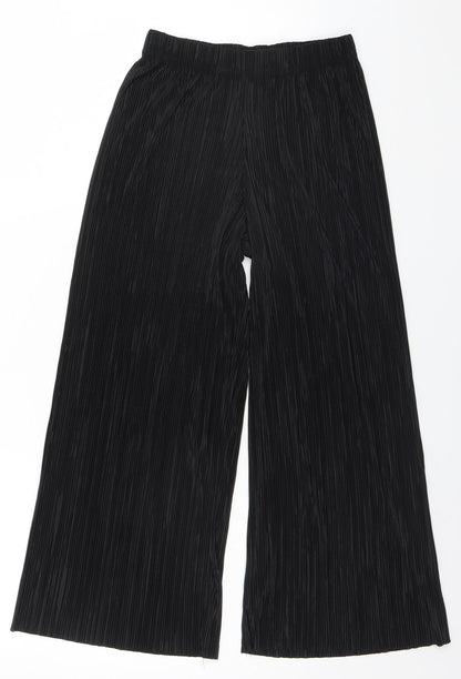 Womens UK Size 6 New Look Regular Fit  Black Trousers