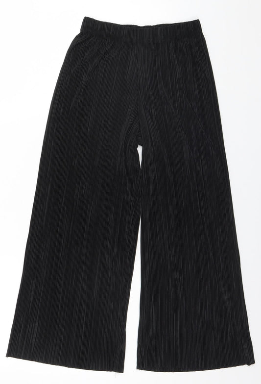 Womens UK Size 6 New Look Regular Fit  Black Trousers