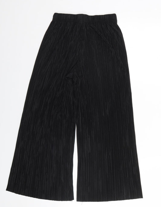 Womens UK Size 6 New Look Regular Fit  Black Trousers