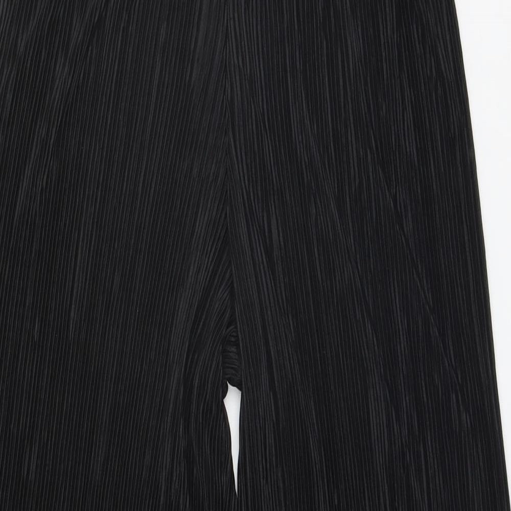 Womens UK Size 6 New Look Regular Fit  Black Trousers