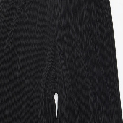 Womens UK Size 6 New Look Regular Fit  Black Trousers