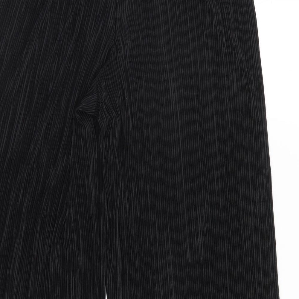Womens UK Size 6 New Look Regular Fit  Black Trousers