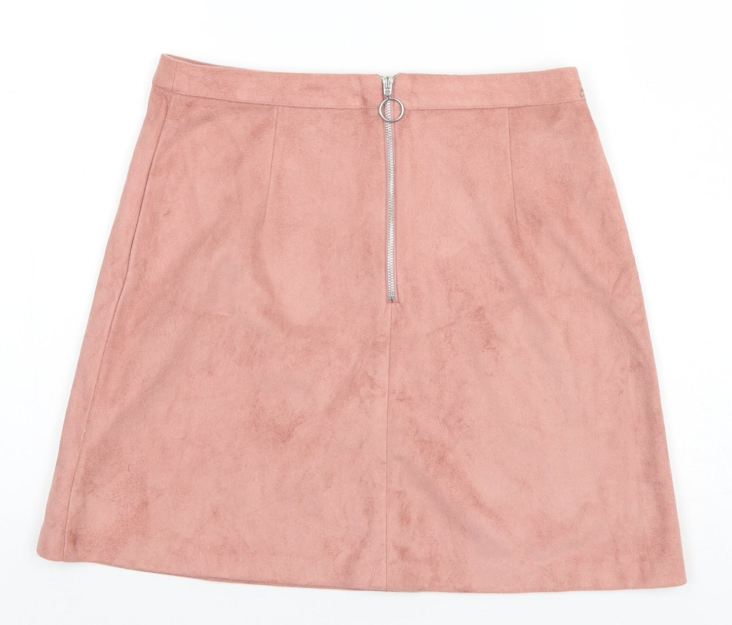 Primark Womens Beige  Polyester Straight & Pencil Skirt Size 8