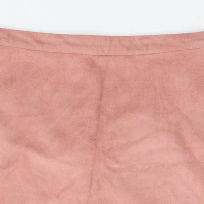 Primark Womens Beige  Polyester Straight & Pencil Skirt Size 8