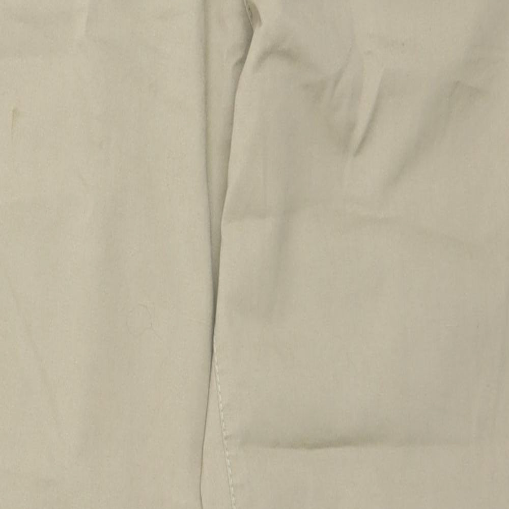 Womens UK Size 34 in Red Herring Regular Fit  Beige Trousers