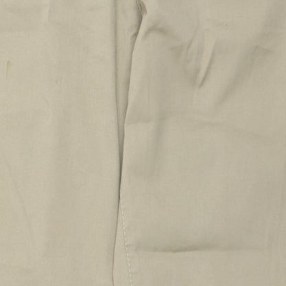 Red Herring Womens Beige  Cotton Trousers  Size 34 in L32 in Regular