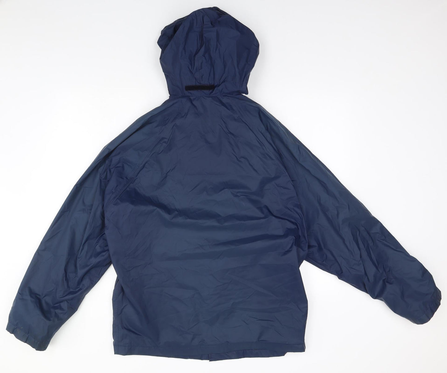 Mens UK Size S Marks and Spencer Blue Rain Coat