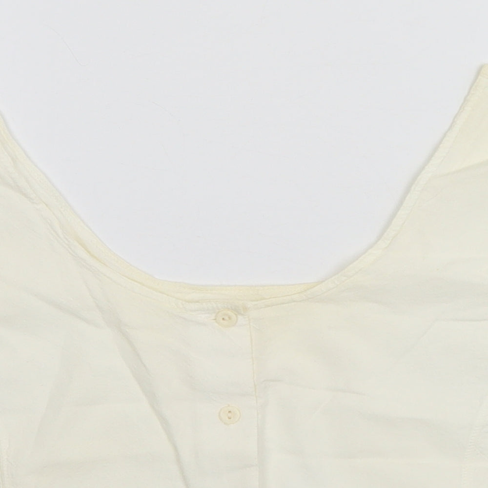 Womens UK Size 16 Marks and Spencer Ivory Cardigan Jumper