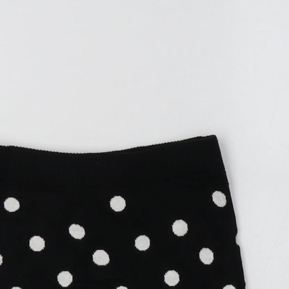 H&M Girls Black Polka Dot Cotton Mini Set Size 3-4 Years  Regular