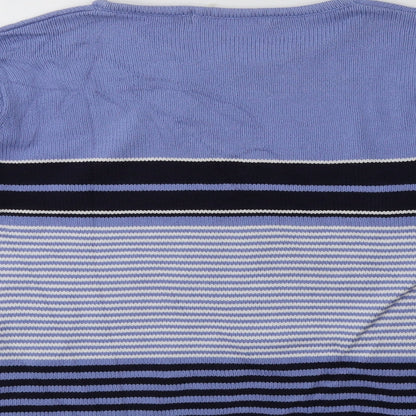 Womens UK Size M EWM Blue Pullover Jumper