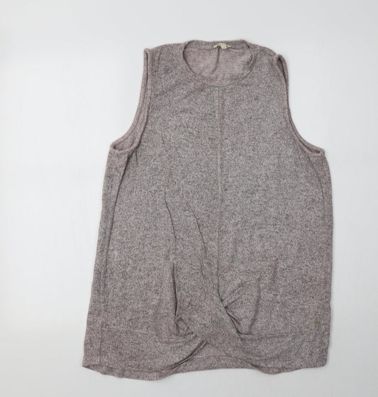 Womens UK Size 14 River Island Pink Vest Jumper