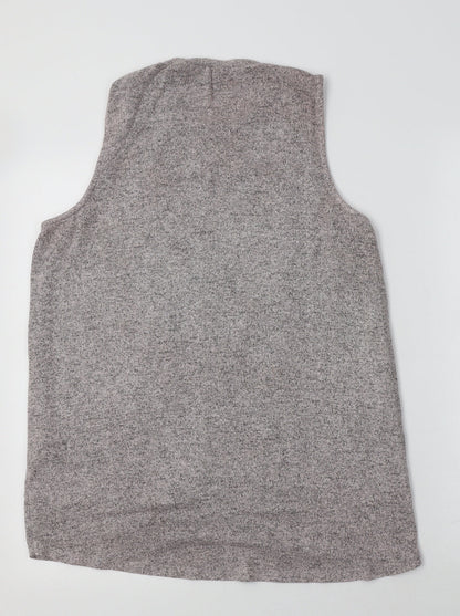 Womens UK Size 14 River Island Pink Vest Jumper
