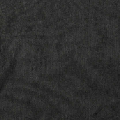 Amichi Womens Grey Round Neck  Acrylic Pullover Jumper Size XL