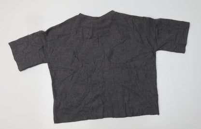 Womens UK Size M Zara Grey Pullover Jumper