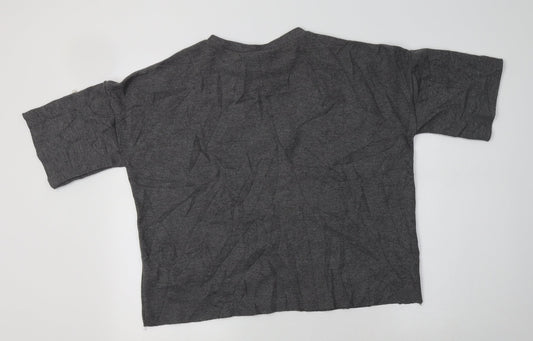 Womens UK Size M Zara Grey Pullover Jumper