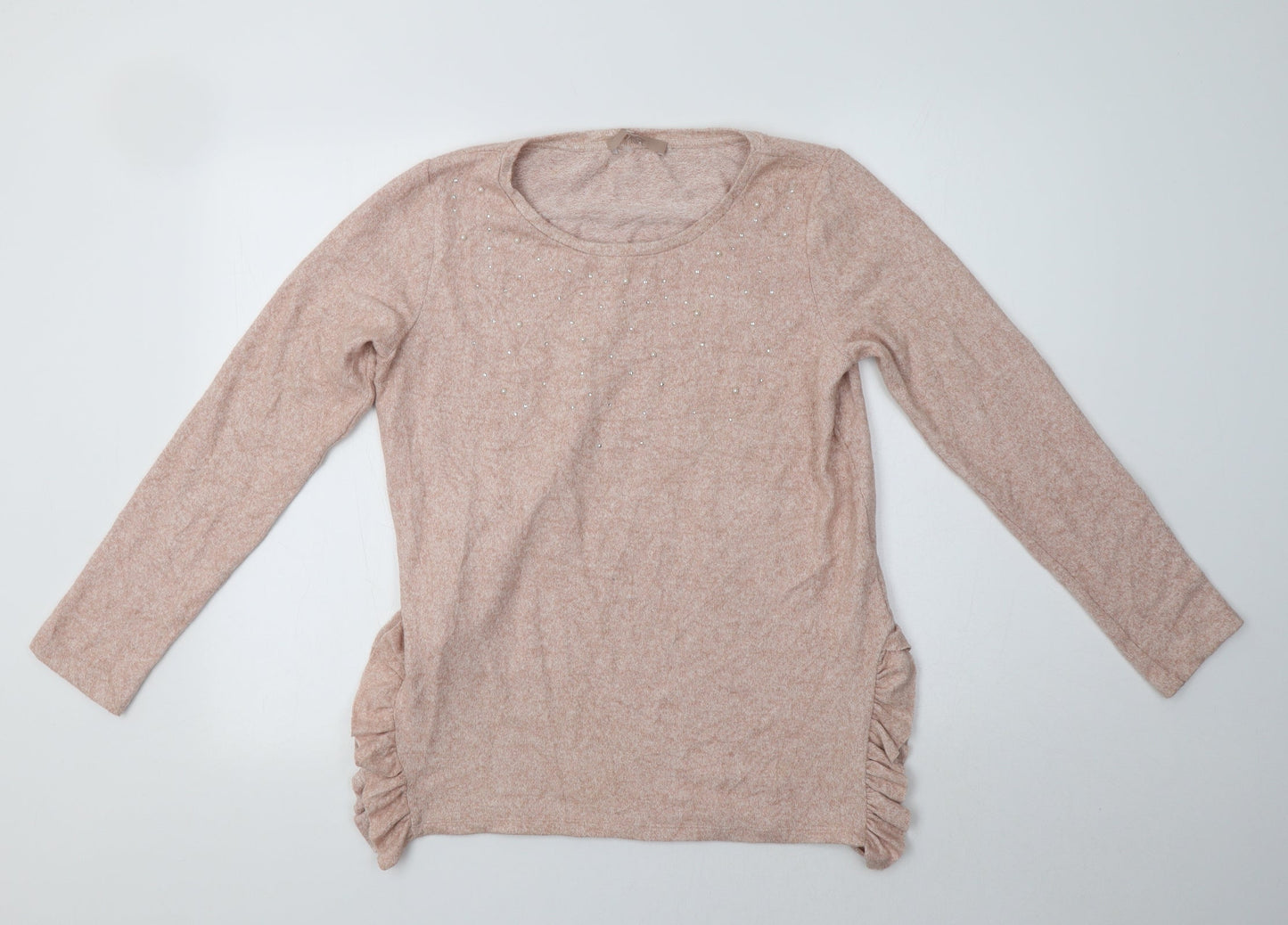 Womens UK Size 10 NEXT Pink Pullover Jumper