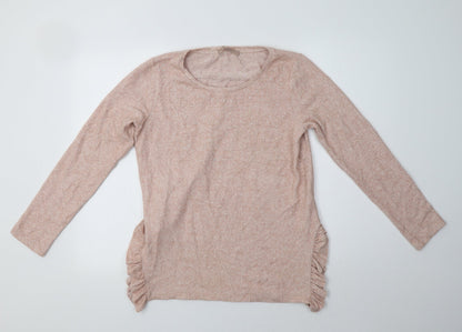 Womens UK Size 10 NEXT Pink Pullover Jumper