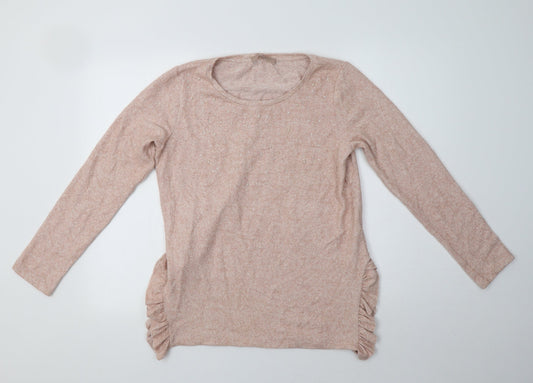 Womens UK Size 10 NEXT Pink Pullover Jumper