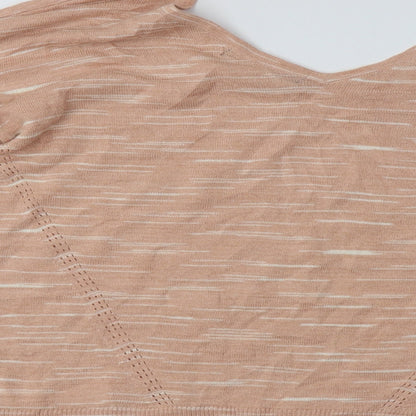 Womens UK Size M M&S Pink Pullover Jumper