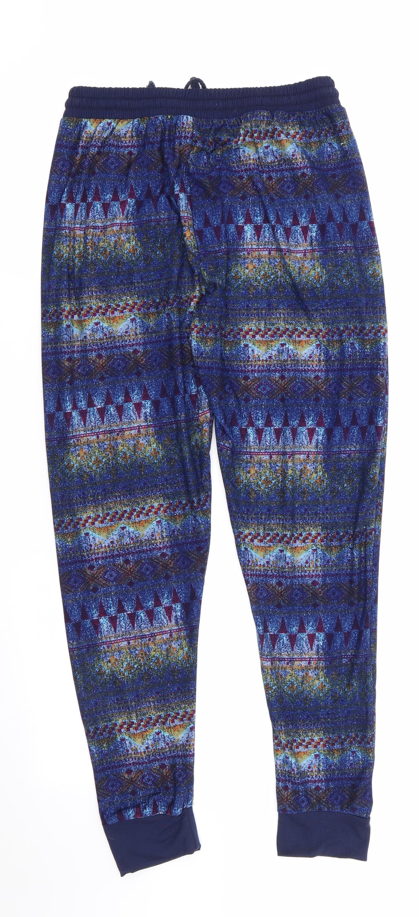 Womens UK Size S Preworn Regular Fit Jegging Blue Trousers