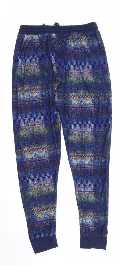 Womens UK Size S Preworn Regular Fit Jegging Blue Trousers