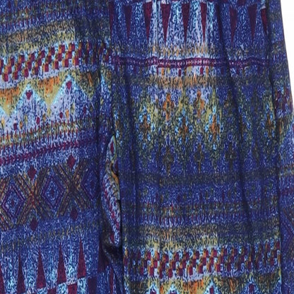 Womens UK Size S Preworn Regular Fit Jegging Blue Trousers