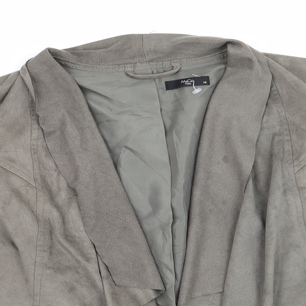 Womens UK Size 10 M&Co Green Jacket