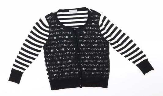 Womens UK Size 14 Wallis Black Pullover Jumper