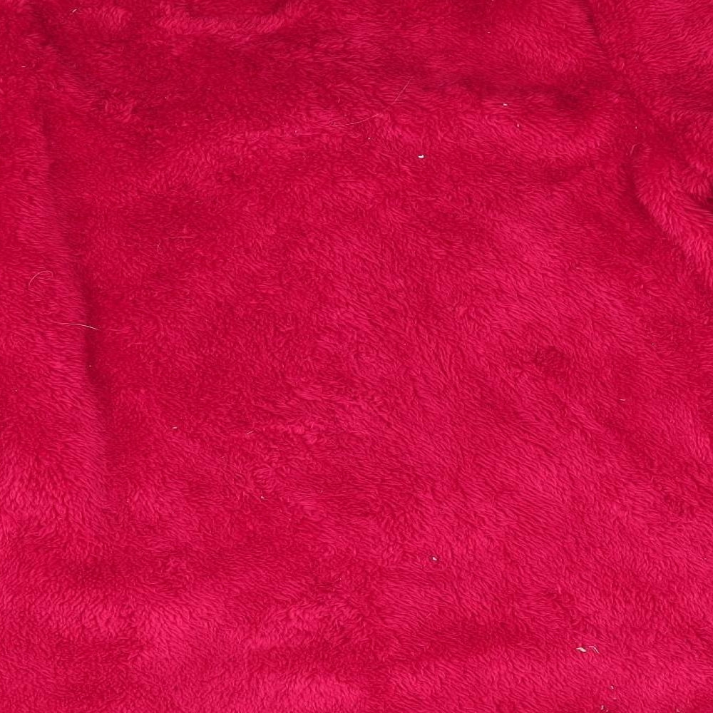 Snuggle Dream sleep Womens Red Animal Print Polyester  Pyjama Top Size S   - Christmas Fluffy Pyjama Top