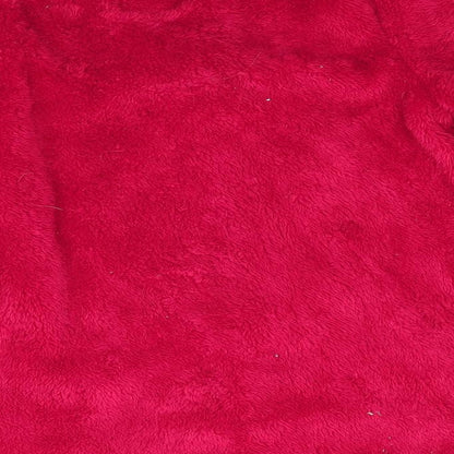 Snuggle Dream sleep Womens Red Animal Print Polyester  Pyjama Top Size S   - Christmas Fluffy Pyjama Top