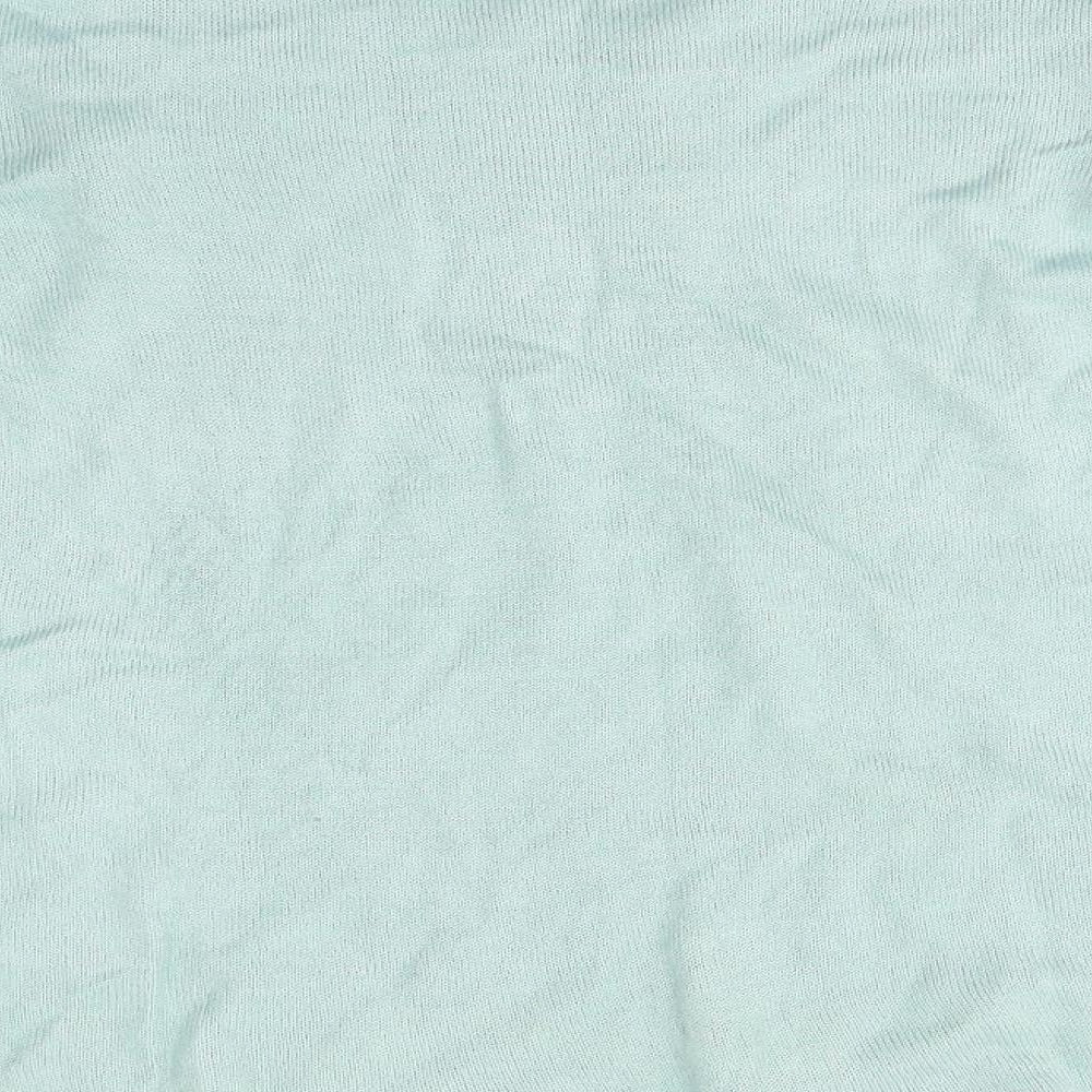 Womens UK Size S Isle Green Pullover Jumper