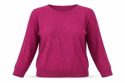 Womens UK Size M JUST ELEGANCE Pink Basic Blouse