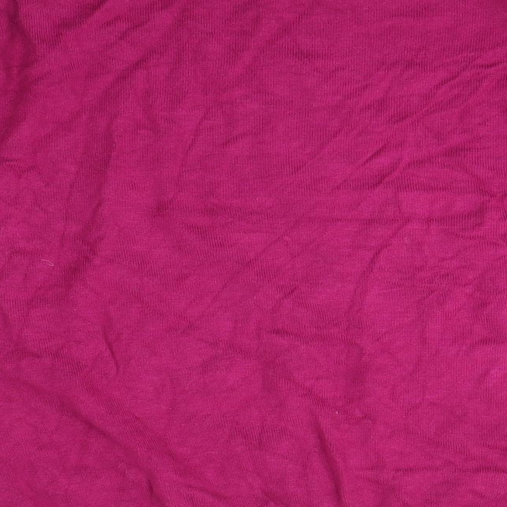 Womens UK Size M JUST ELEGANCE Pink Basic Blouse