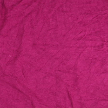 Womens UK Size M JUST ELEGANCE Pink Basic Blouse