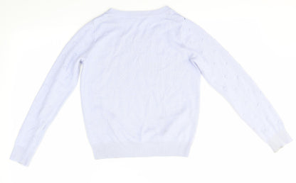 Womens UK Size 6 Dorothy Perkins Purple Pullover Jumper
