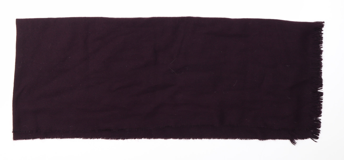Preworn Unisex Purple  Acrylic  Scarf