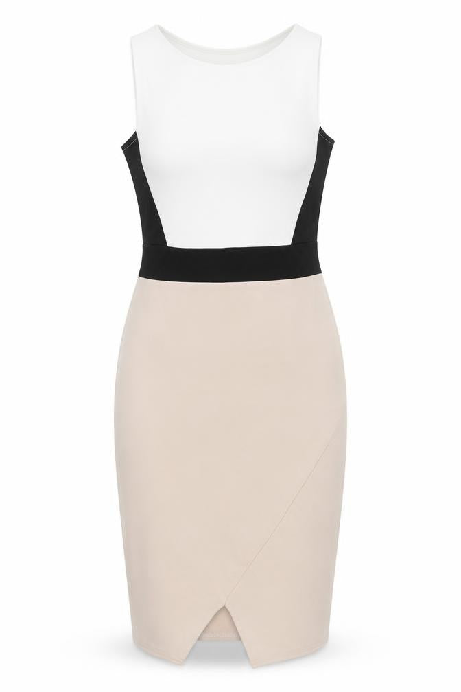 Boohoo Womens Multicoloured  Polyester Bodycon  Size 6 Round Neck