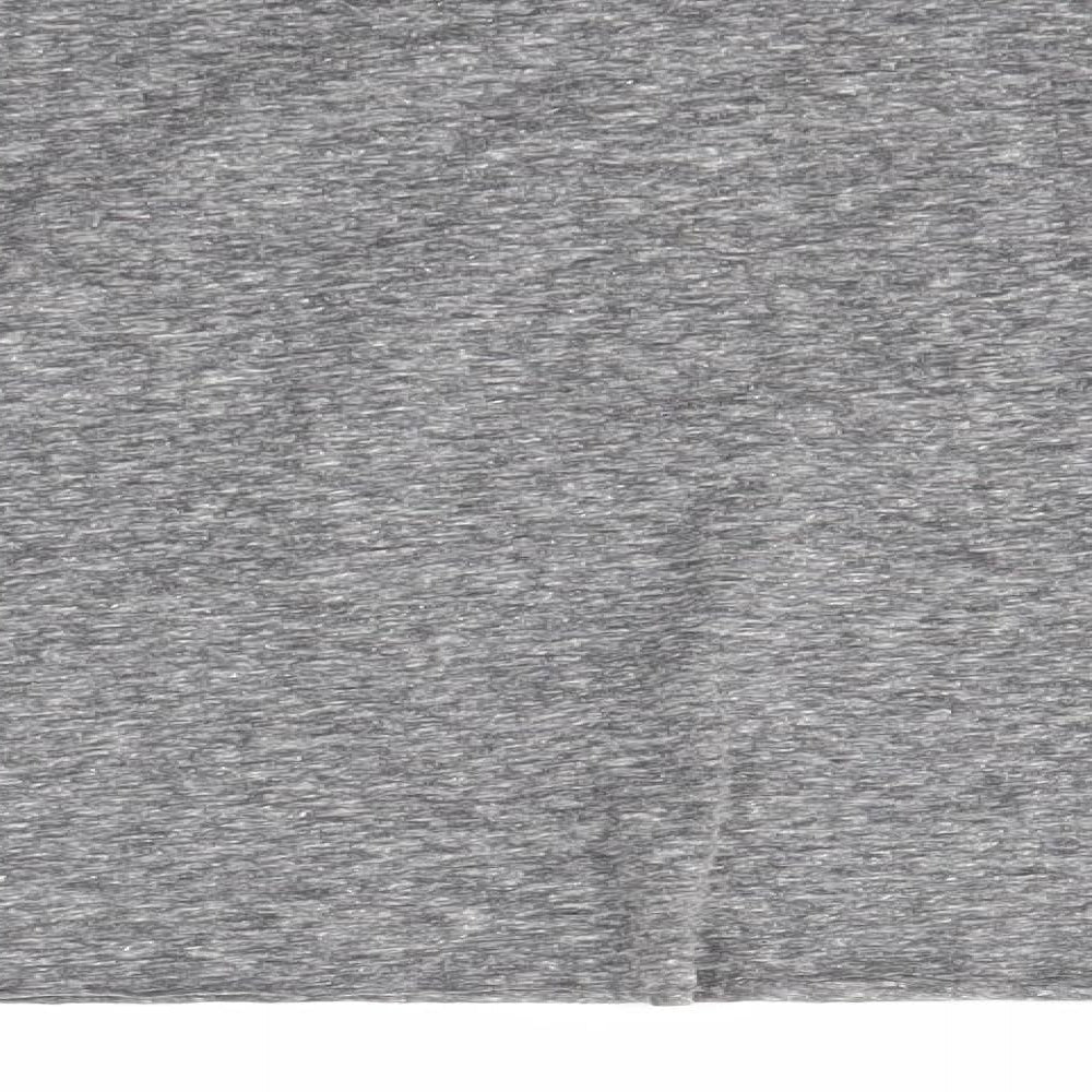 Womens UK Size 10 New Look Grey Basic Blouse