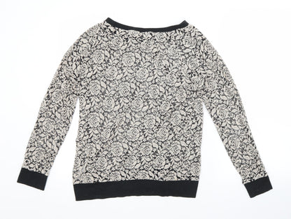 Womens UK Size 14 New Look Multicoloured Pullover Jumper